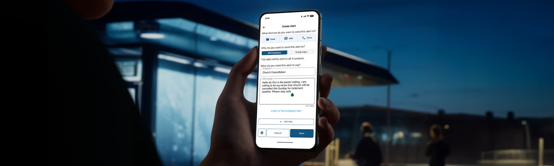 One Call Now Mobile App
